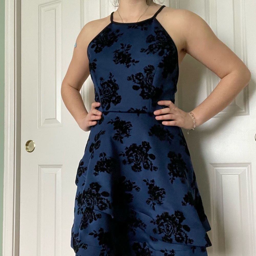 Homecoming dress with an open back!